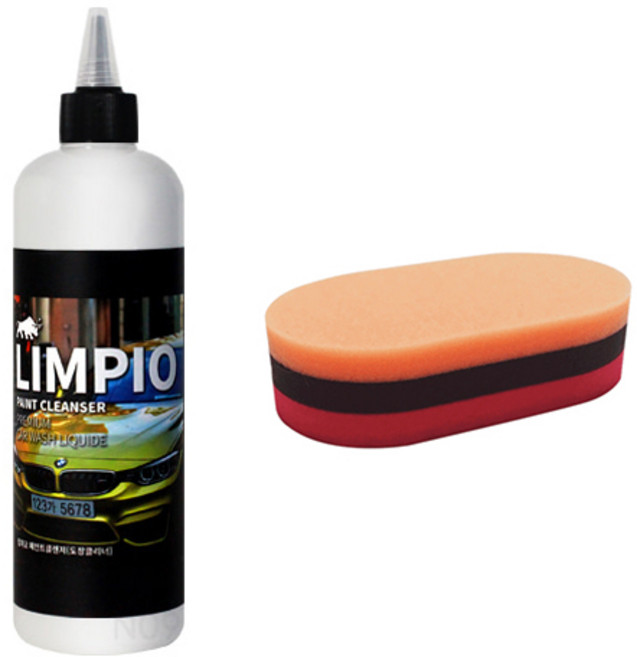 림피오 페인트클렌저 도장크리너 500ml+어플리케이터, 옵션4 림피오 페인트클렌저+잇츠윈 저먼패드, 500ml, 1개