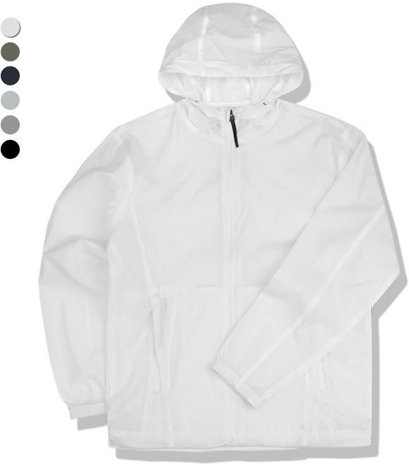 오마보이 남성용 여름에 시원한 넉넉핏 나일론 바람막이