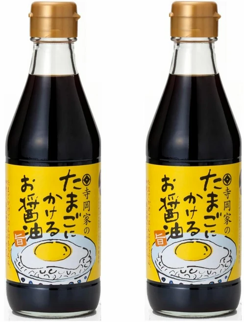 테라오카 타마고니카케루 오쇼유 소스, 500ml, 2개