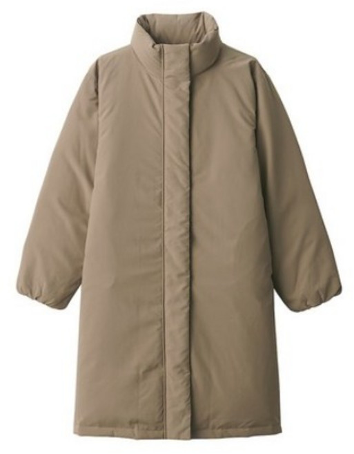 무인양품 여성용 발수 폴리에스터 다운 코트 BDC34A2A