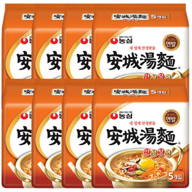 안성탕면 (총), 40개