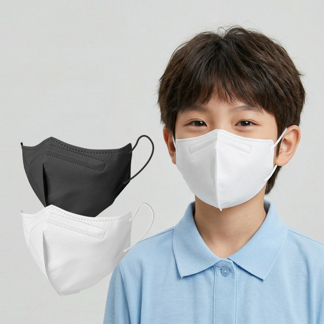 퓨어핏 KF-94 2D 중형 화이트 200매, 1개, 200매입