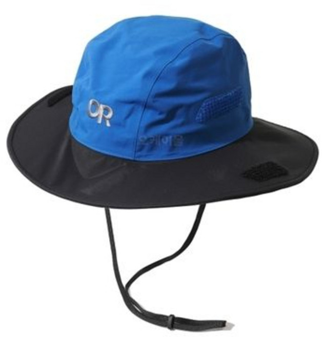 Outdoor Research OR Gore-Tex Seattle Sombrero 經典西雅圖防水圓盤帽, 藍/黑,M