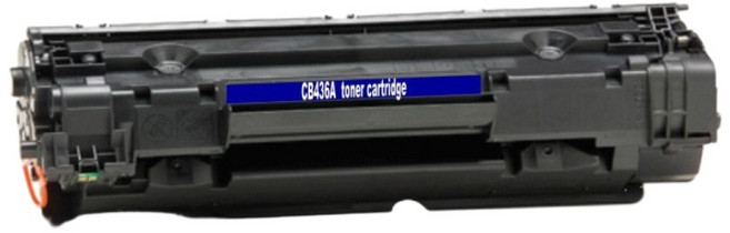 HP CB436A / 36A 相容碳粉匣 適用於 P1505n / M1120 / M1522n / M1522nf 印表機, 黑色, 1個