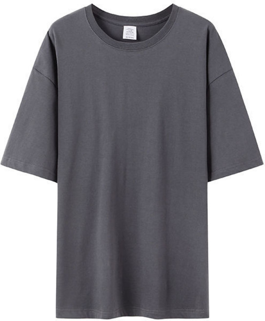 여름 순면 반팔 티셔츠 남녀 순백색 라운드 풀오버 루즈핏 레깅스 캐주얼 순흑 반팔 티셔츠 남 nvduanxiu