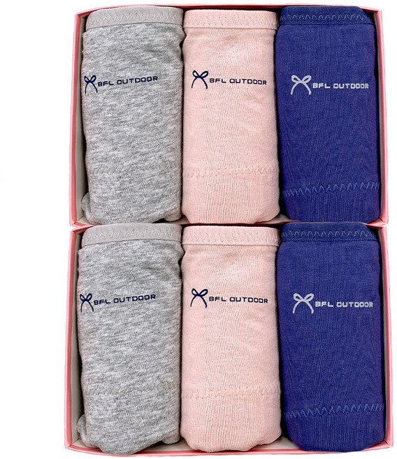 엘에이스 면스판 안심 샘방지 여성 위생팬티 6종 세트 081