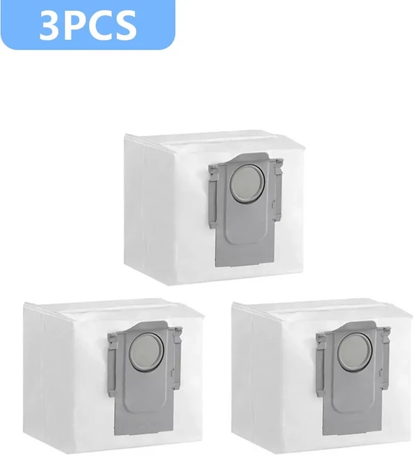 로보락 Q10 S5+X5+Q7M5+L5+S8 Pro UltraS8+S7 Max Ultra Max+Pro+DuoRoller+Q7+Q7Q8 먼지봉투, 03 3pcs Dust Bags