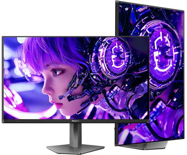 알파스캔 에이건 AGON 276QKD2 게이밍 QHD OLED 500 지싱크 HDR 500 멀티스탠드 무결점, 68.5cm