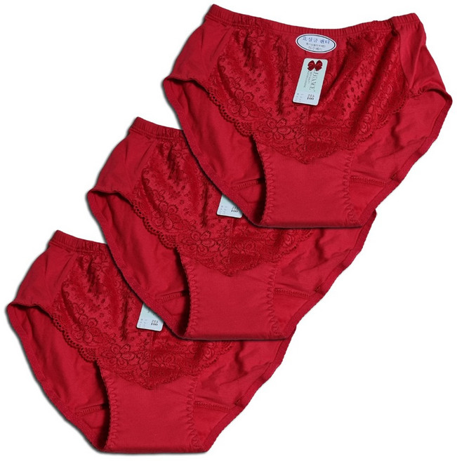 보람찬하루 국내생산 순면 인견 여성 요실금 팬티 3p