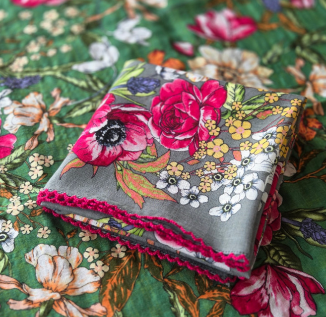 2장 3장 세트 대형 예쁜 국산 면 100 거즈 에티켓 스카프 단체 모임 선물