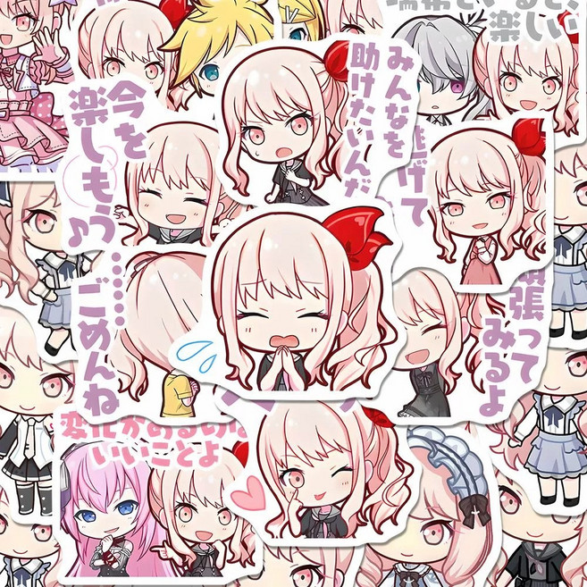 미즈키만96매 프세카미즈키 스티커 귀여운 임티ver 니고 아키야마 미즈키 다이어리 부착 케이스 꾸미기 폰꾸 프로세카 25시 나이트코드 극장판, 96매 2세트중복