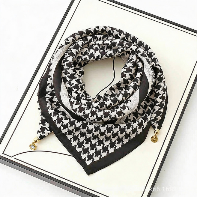 다비 여성 쁘띠 자석 스카프 2종세트