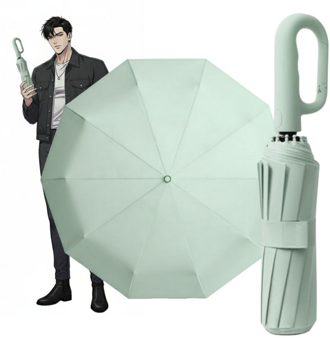 캐시리 데일리 3단양우산 튼튼한 자동 우산 양산