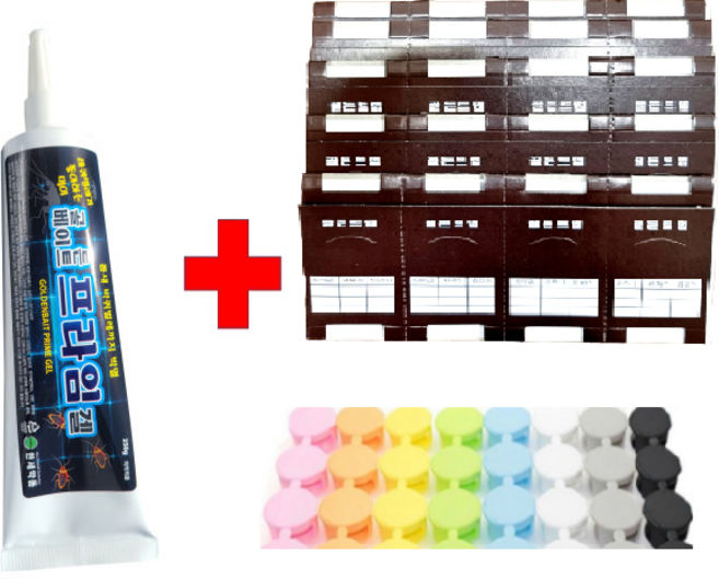 벅스존 피프로겔250+골든트랩5장+먹이캡20개 바퀴벌레 퇴치 제거제 바퀴벌레약 맥스포스 겔 원겔 바퀴살충제, 1개, 250g