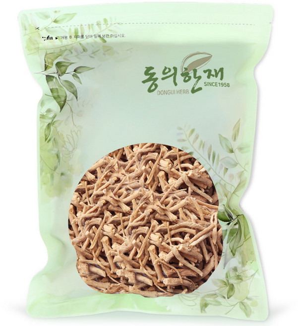 동의한재 세척 절단 100% 국산 우슬 뿌리, 600g, 1개