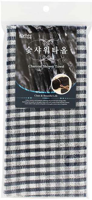 바른생활 숯샤워타올