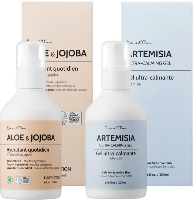 어니스트맘 스킨로션 세트 저자극 유기농 기초화장품, 1개 - 쿠팡