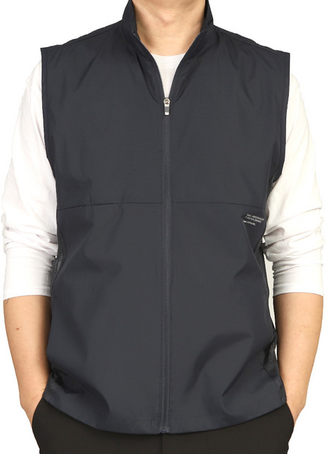 버팔로 남성용 BFVA3304 봄 여름 경량 매쉬 등산 조끼 작업복