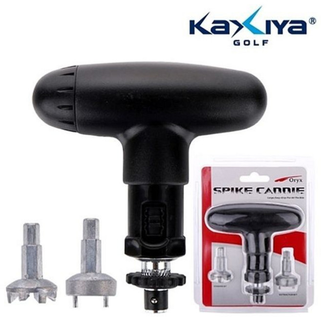 스파이크 교체툴 캐디 고급형 핸들렌치, 브라운, 1개