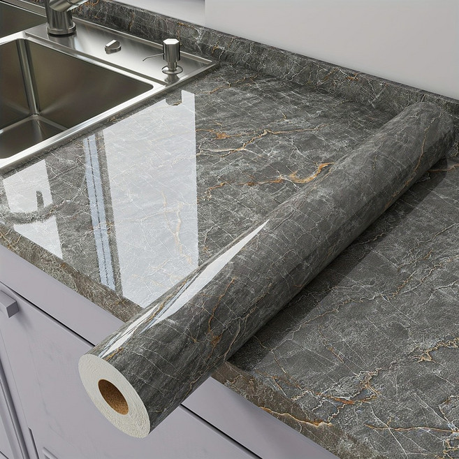 레디보드 대리석 시트지 60cm x 3m, 스톤그레이