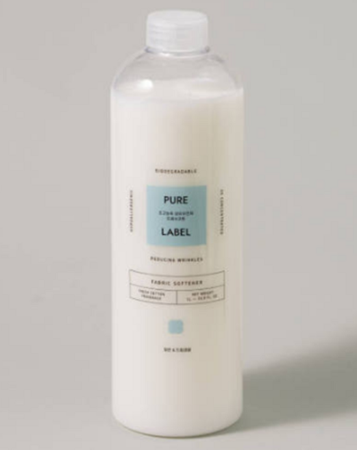 에버코스 퓨어라벨 초고농축 섬유유연제 프레쉬코튼 본품 1L, 1개