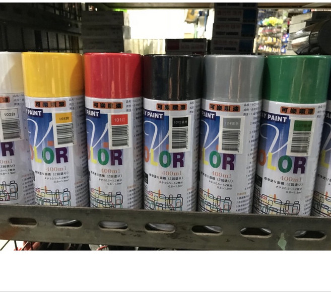可樂噴漆 V-Color 全系列各色防銹噴漆 色彩豐富 防鏽保護 含稅價, 其餘各色請告知編號, 1個, 400ml