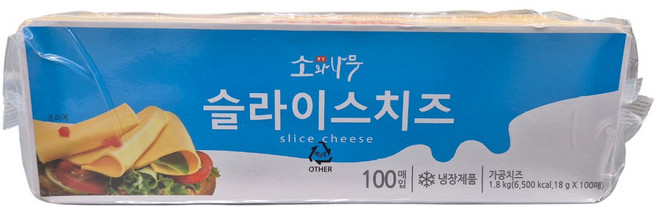 소와나무 슬라이스치즈, 18g, 200개