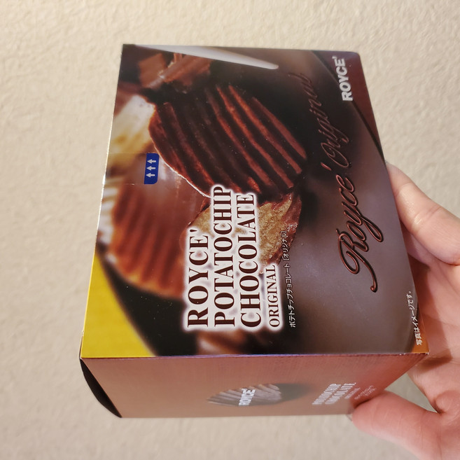 로이스 포테이토칩 초콜릿 오리지널, 190g, 1개