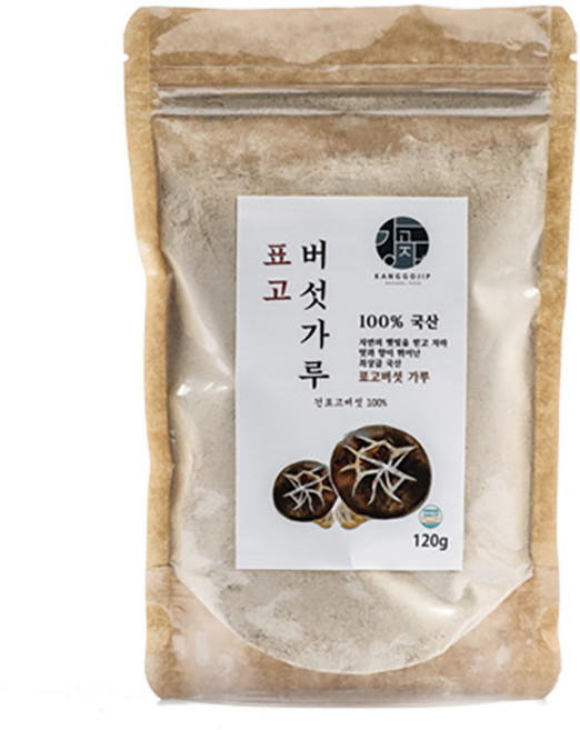 강고집 표고버섯가루 120g 국산 표고가루 분말, 2개