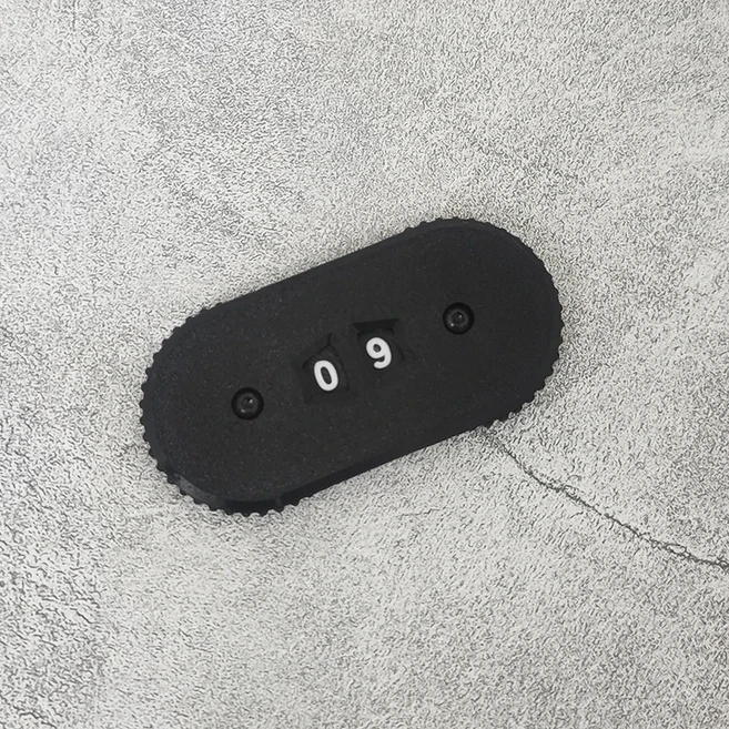 라이프 카운터 MTG 매직 커맨더 앤솔로지 휠 포인트 트래커 다이얼 0 9 보드 게임용 건강 트윈, 06 black 1pcs