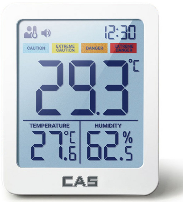 카스 체감 온도계 측정기 온습도계 습도계 T701, 화이트 701, 1개