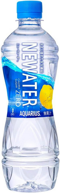 코카콜라 아쿠아리어스 NEWATER 500ml PET × 24 개, 24개