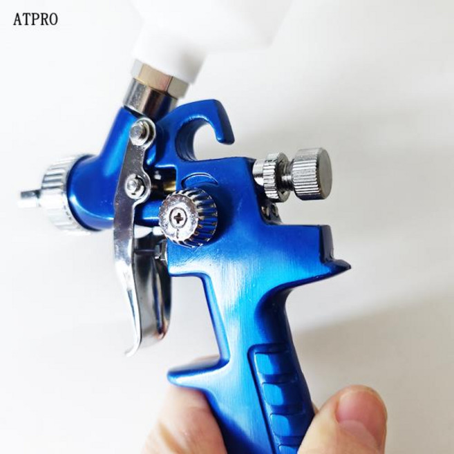 화장실스프레이건 블루 08 노즐 미니호환 상부 고분무 소형 자동차 수리 페인트 스프 건