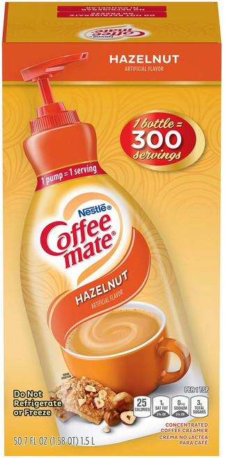 커피메이트 헤이즐넛 컨센트레이티드 크리머 글루텐 프리, 1.5L, 1개, 1개입