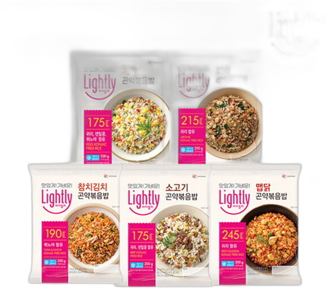 곤약볶음밥 /참치김치2+소고기2+맵닭2+계란2+잡채2, 10개, 200g