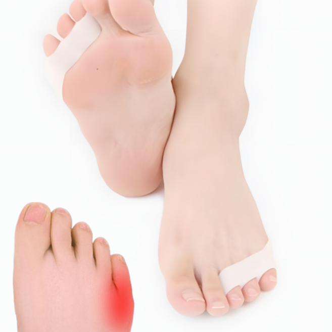 케어래빗 발이 편안한 새끼발가락 보호대, 1세트