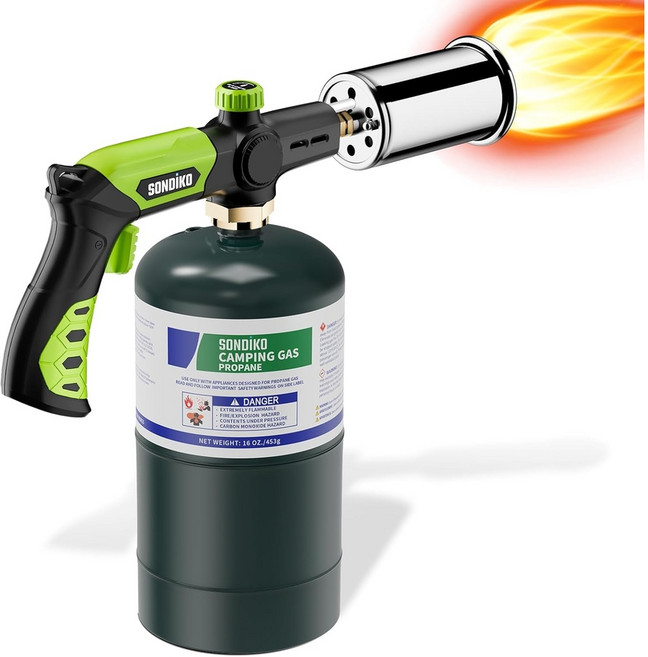 Sondiko L8010 강력 토치, 그린 블랙