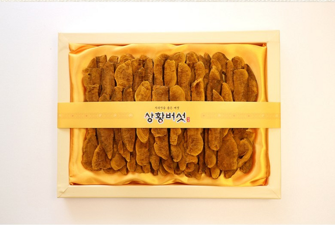 [선물] 최상품 선물셑트 산엔청 지리산을 품은 상황버섯(절편), 선물용 최상급 슬라이스 100g*1개, 1개