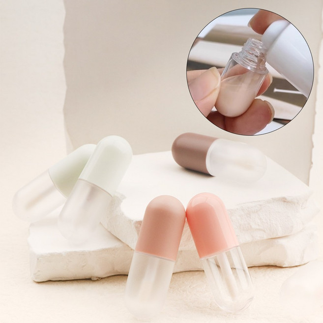 화장품 용기 미니 틴트 여행용 공병 립밤 립글로스 케이스 파데 소분 만들기 부자재 DIY, 라이트민트, 라이트민트, 1개