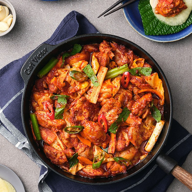 [강원 미식기행] 국내산 춘천 안심닭갈비 750g X 2봉
