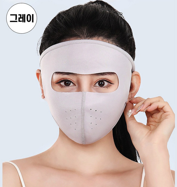 쿨링스노우 자외선차단 스포츠 골프 쿨링 마스크 세트
