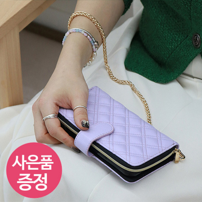 삐니끄니 갤럭시점프4 / SM-M366 / afibshzc pu가죽 지퍼 지갑형 카드 6장 수납 다이어리 스트랩 휴대폰 케이스 + 깜짝사은품