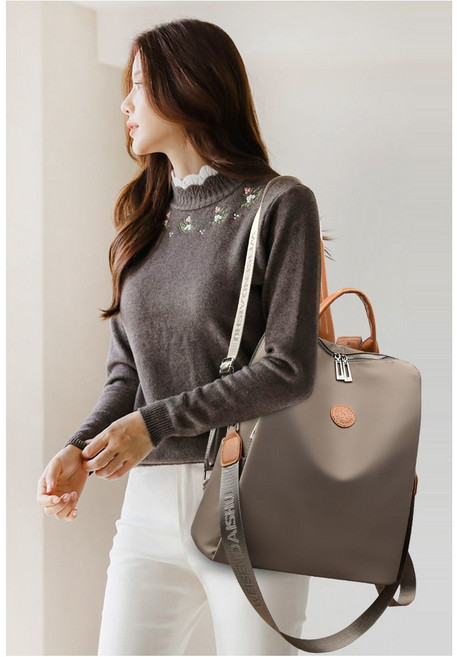 다기능 대용량 백팩 캐리어 걸이형 숄더백 겸용 여성 가방