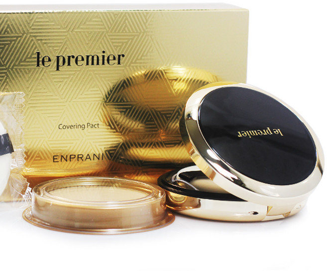 엔프라니 르 프리미어 커버링 팩트 본품 + 리필, 21호 라이트베이지, 1개