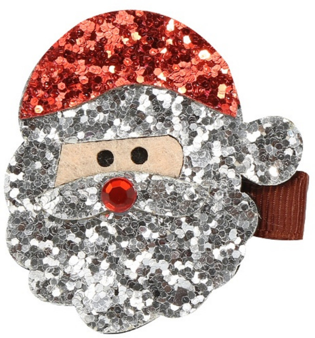 台灣24H速發 耶誕寶寶髮飾組：全包布安全髮夾 可愛麋鹿雪人聖誕老人造型 多款可選 打造寶貝節慶時尚