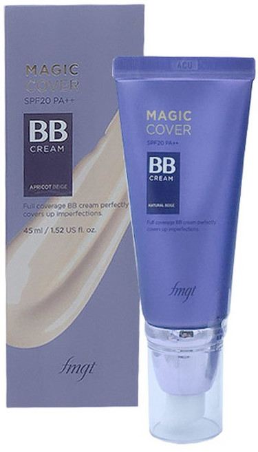 더페이스샵 매직 커버 비비크림 45ml, V203 내추럴베이지, 1개