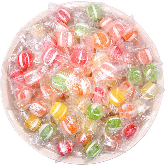 웰링스 풍미명과 대용량 업소용 벌크 디저트 캔디 기념일 행사 어린이집 답례품 식당 후식 눈깔 왕 무지개 사탕, 1개, 3.2kg
