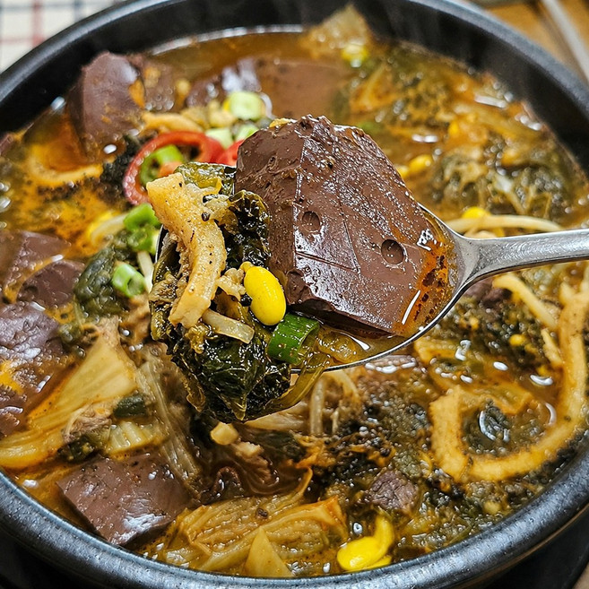 양평한우 선지해장국, 3개, 630g