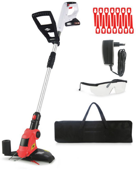 무선 예초기 전동 전기 충전식 안전한 제초기 잔디깍기 스위스파워, 본품+배터리 총1개, 1세트