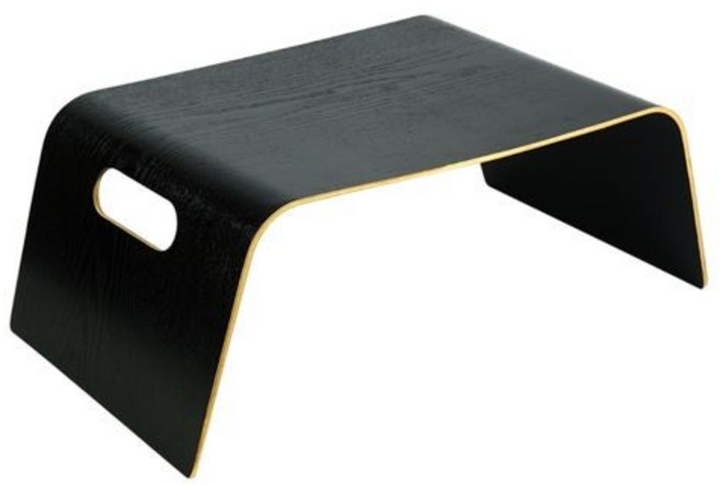 내츄럴 우드 베드트레이 Signature Willow Black